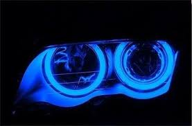 ANGEL EYES LED BLU BMW E90 E91 SERIE 3 COLORE BLU LAMPADE TUNING ANGEL EYES LED BLU BMW E90 E91 SERIE 3 COLORE BLU LAMPADE TUNING